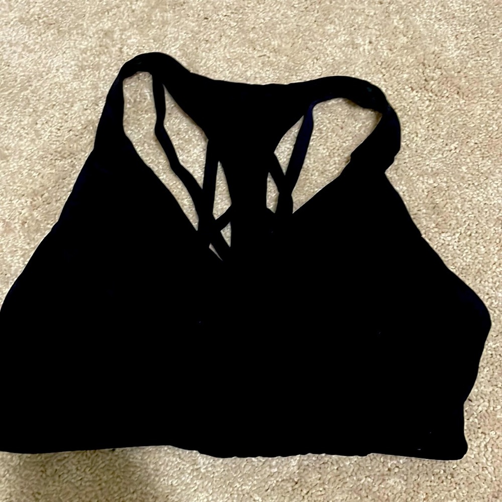 Black fabletics high impact sports bra!